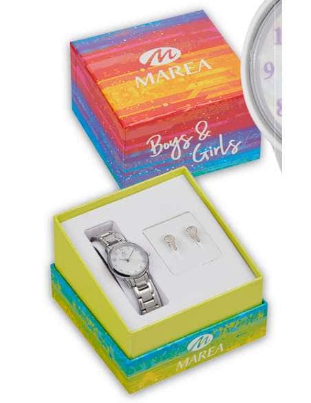 Complementos para Niña Corazón con pendientes de Plata - Marea B41275/12