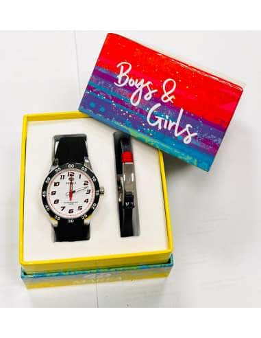 Pack Reloj y Complementos para niño esfera...
