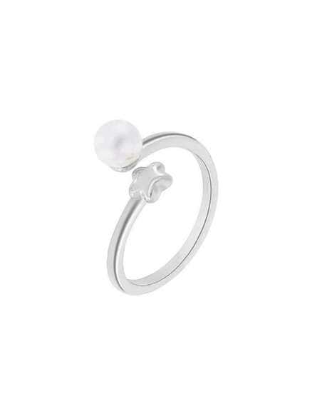 Anillo para Mujer Flor con Perla - Marea D03306/AC10