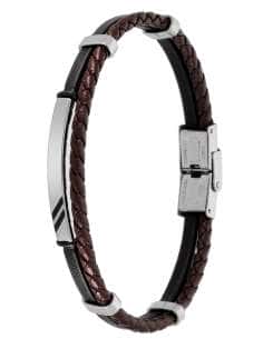 Pulsera para Hombre de Piel y Acero - Marea C00103/426