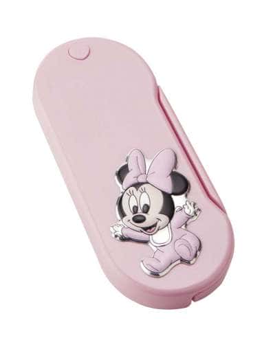 Cubierto infantil 2 piezas con estuche Portatil Bebe Minnie (Grabado Incluido) - Disney D566 RA