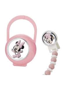 Set Infantil PortaChupete Pinza Mordedor Bebe Minnie Mouse - Disney D567RA