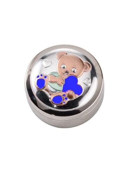 Cajita para Dientes Infantil Oso Corazón Azul - Valenti 21156 C