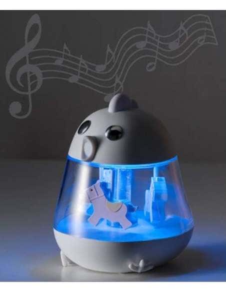 Carrusel Infantil Musical Tio vivo de Caballitos colores Blanco con Luz - Valenti 21180