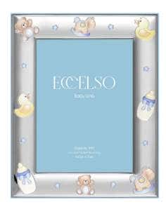 Marco de Fotos Infantil Oso Biberón  Celeste - Eccelso 5071/4C