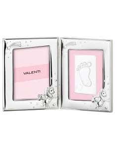 Marco de fotos Infantil Unicornio Rosa Doble Huella - Valentin 73144 3LRA