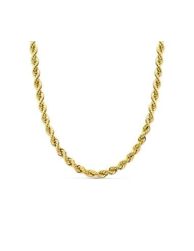 Cadena trenzada o Cordón Salomónico Unisex  -...