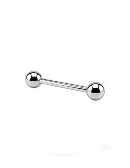 Piercing para el pezón o lengua de acero quirúrgico (16mm)