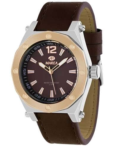 Reloj para Hombre Esfera Marrón Analógico - Marea B54052/4