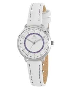 Pack Reloj y Complementos para Niña esfera blanca y violeta con pulsera de plata - Marea B41363/4