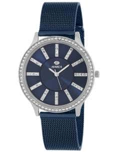 Reloj para Mujer con Correa Azul de Malla y Esfera con Circonitas - Marea B41265/5