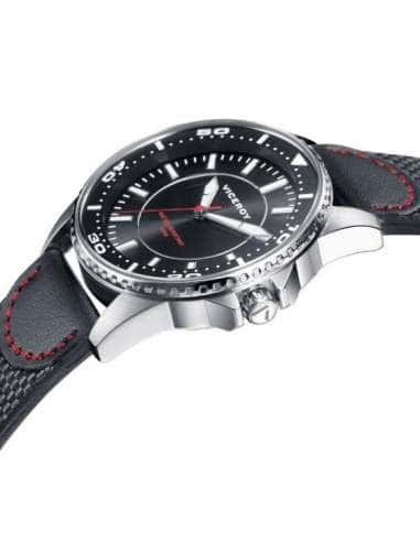 Reloj para Niño Deportivo con Correa Negra y Detalles Rojos  - Viceroy 46769-57