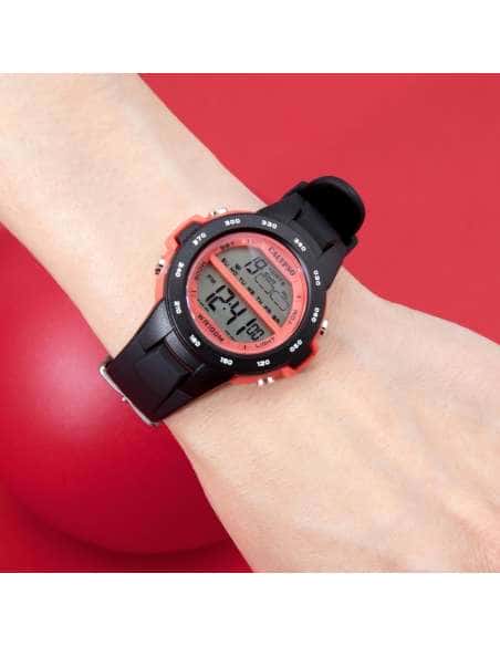 Reloj para Niño Digital caucho negro y rojo - Calypso K5850/6