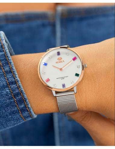 Reloj para Mujer de Acero Bicolor  - Marea...