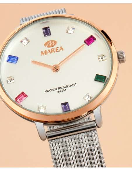 Reloj para Mujer de Acero Bicolor  - Marea B41290/2