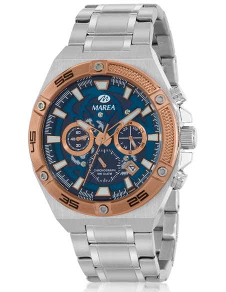 Reloj para Hombre de Acero Bicolor- Marea B35374/3