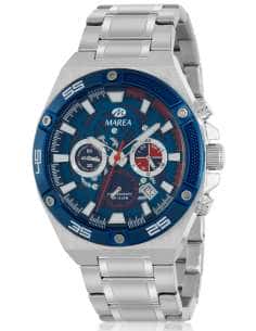 Reloj para Hombre Cronógrafo Acero Azul Resistente al Agua 10 ATM - Marea B35374/2