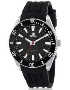 Reloj para Hombre Correa de Silicona Negra y Bisel Deportivo - Marea B41392/1