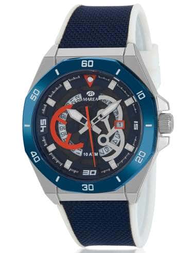Reloj para Hombre Correa Textil Azul y Resistencia al Agua 10 ATM - Marea B35357/6