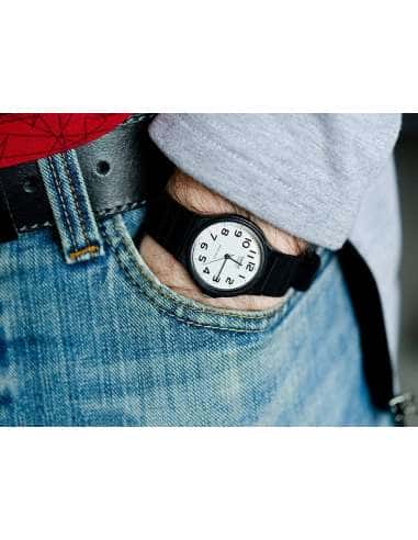 Reloj para Hombre Clásico con Esfera Blanca y...