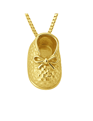 Colgante oro en forma de Patuco  - Oro Amarillo 18K
