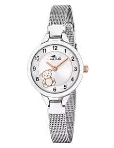 Pack Reloj y Complementos para Niña Oso con pulsera de plata - Lotus Junior 18862/3