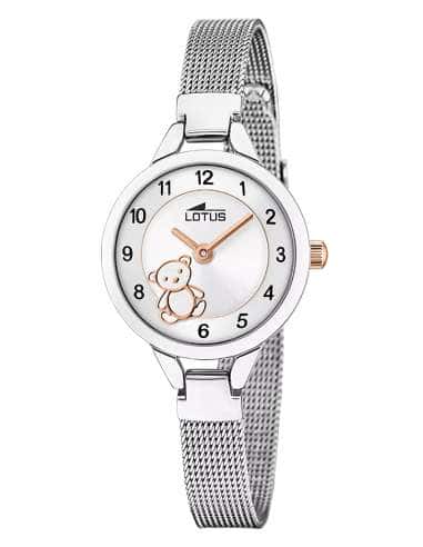 Pack Reloj y Complementos para Niña Oso con pulsera de plata - Lotus Junior 18862/3