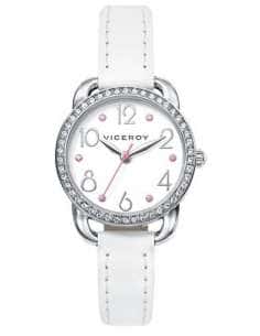 Reloj para Niña  con Correa Blanca y Circonitas - Viceroy 461024-05