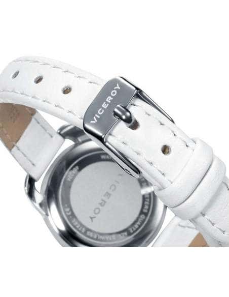 Reloj para Niña  con Correa Blanca y Circonitas - Viceroy 461024-05