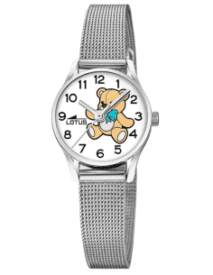 Pack Reloj y Complementos para Niña Oso con pulsera de plata - Lotus Junior 18571/J