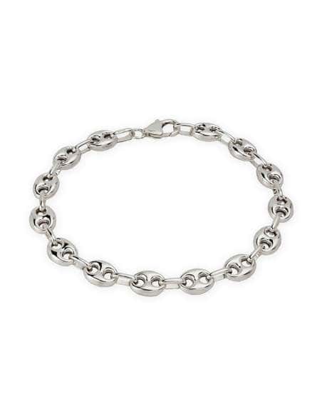 Pulsera  Calabrote Estilo Náutico de Plata de ley - Hurjo R012001498