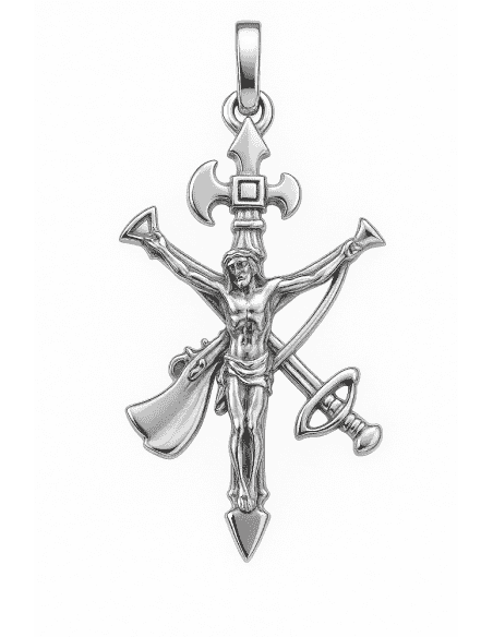 Colgante Cruz de la Legion - Plata 925K