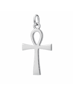 Colgante Cruz de la Vida en Plata de Ley - Plata 925