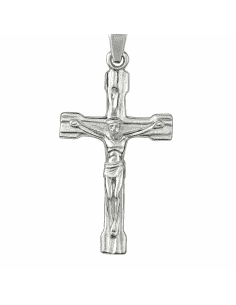 Colgante Cruz de Cristo en Plata de Ley - Plata 925