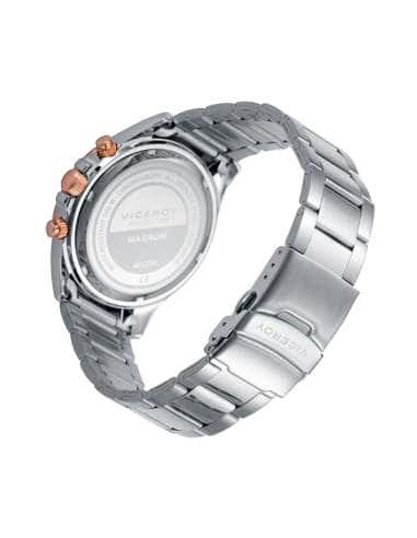 Reloj para Hombre Cronógrafo en Acero con Bisel...