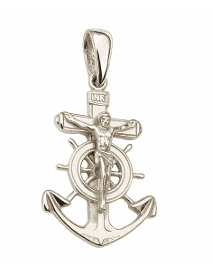 Colgante Cruz del Mar en Plata de Ley – Plata de 925