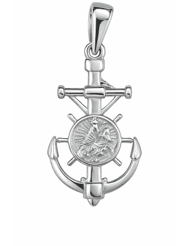 Colgante Cruz del Mar y Virgen del Carmen...
