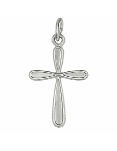 Colgante Cruz Moderna de Plata de Ley – Plata 925
