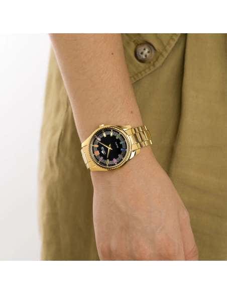 Reloj para Mujer Acero Dorado con Detalles Multicolor - Lotus 18902/6