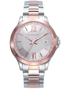 Reloj para Mujer Acero Bicolor Rosa y Plateado con Cristales - Viceroy 42432-73