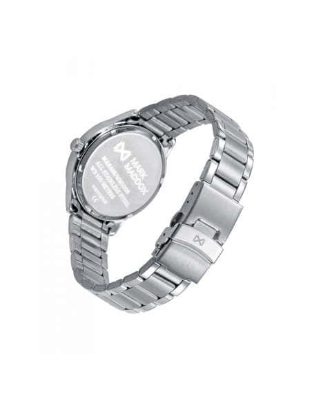 Reloj para Mujer Acero Plateado Esfera Blanca - Mark Maddox MM1009-03