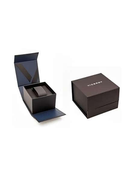 Reloj para Hombre en Acero Bicolor con Esfera Negra y Verde - Viceroy 42425-63