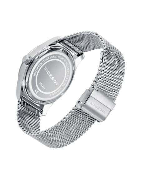 Reloj para Hombre con Correa Esfera Blanca y Detalles en Rosa - Viceroy 401329-05