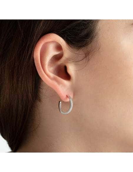 Pendientes para Mujer aro con circonitas de colores - Lotus LP1937-4/8