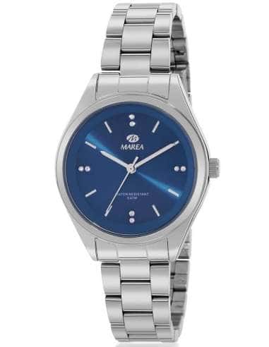 Reloj para Mujer acero Inoxidable con Esfera Azul con detalles Brillantes - Marea B41330/4