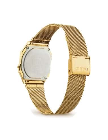 Reloj para Mujer Colección Retro Dorado  - Casio A700WEMG-9AEF