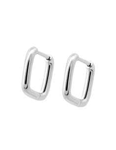 Pendientes para Mujer Aro Cuadrado Plata - Lotus LP3641-4/1