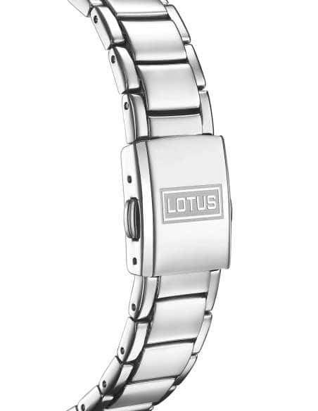Reloj para Mujer de Acero Plateado con Detalles de Circonitas y Acabado Rosado - Lotus 18910/1