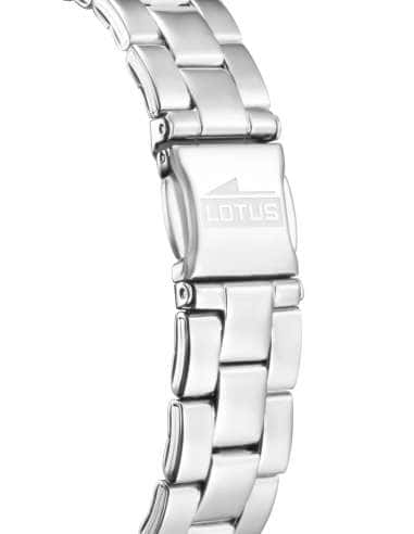 Reloj para Mujer de Acero Plateado con...