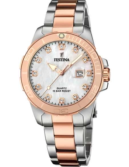 Reloj para Mujer de Acero Bicolor con Circonitas - Festina F20505/1